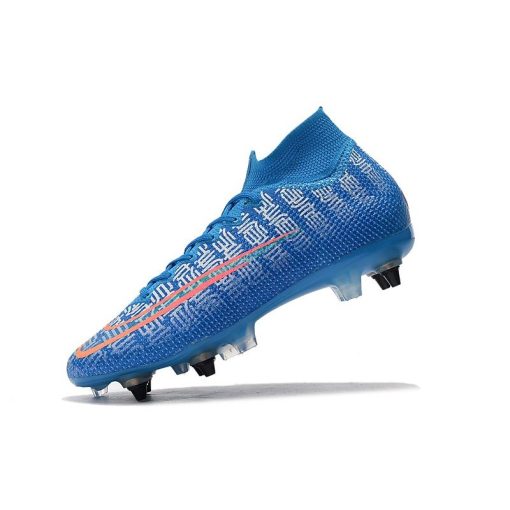 Nike Mercurial Superfly 7 Elite SG-PRO Anti-Clog Blauw Rood_9.jpg